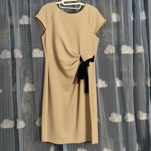 Cute beige color dress